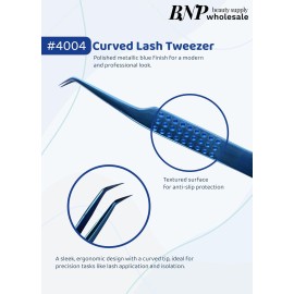 Tool Alement Japan Eyelash Tweezer,Stainless Steel Plasma Coating 12cm 45 Degree Angle Eyelash Extension Tweezers BL-JP12-4004 Tool Alement Japan Eyelash Tweezer,Stainless Steel Plasma Coating 12cm 45 Degree Angle Eyelash Extension Tweezers BL-JP12-4004