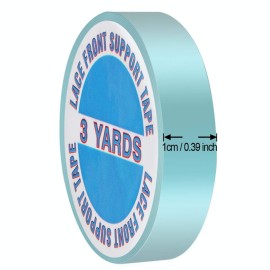 4 Pack Wig Tape Double Sided Lace Front Support Tape 12 Yards Adhesives Tape for Lace Front Wigs, Toupees, Hair Extensions and Hairpieces (1cm x 3 Yards) 4 Pack Wig Tape Double Sided Lace Front Support Tape 12 Yards Adhesives Tape for Lace Front Wigs, Toupees, Hair Extensions and Hairpieces (1cm x 3 Yards)