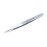 Tool Alement Canadian Stainless Steel 12cm Straight Isolation Eyelash Tweezers M-PK12-6001