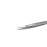 Tool Alement Canadian Stainless Steel 12cm Straight Isolation Eyelash Tweezers M-PK12-6001