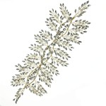 ROSEEDEN Handmade Rhinestone Headpieces Crystal Bridal Hair Accessories Wedding Head Pieces for Bride and Bridesmaids (Gold)