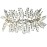 ROSEEDEN Handmade Rhinestone Headpieces Crystal Bridal Hair Accessories Wedding Head Pieces for Bride and Bridesmaids (Gold)