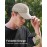 GADIEMKENSD Men Outdoor Hat Reflective Folding Running Sport Hats Summer Cool UPF 50 Sun Unstructured Baseball Caps for Men Women Breathable Light Quick Dry Travel Golf Hat Khaki