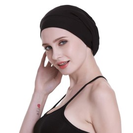 Satin Cap 100% Mulberry Silk Lined Sleeping Hats for Natural Hair