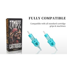 ZOMBEE GEN2 Silicone Tattoo Cartridge Needles with Finger Ledge Integration 20pcs (1009RL)