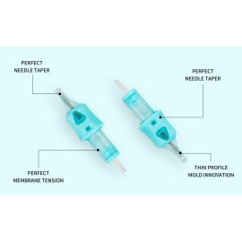 ZOMBEE GEN2 Silicone Tattoo Cartridge Needles with Finger Ledge Integration 20pcs (1009RL)