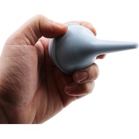 Comfort Axis Baby Nasal Aspirator and Ear Wax Bulb Syringe, Blue, 2 Oz (3 Pack)