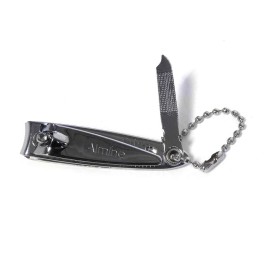 Wholesale Lot of 72 Professional Stainless Steel Nail Clippers with Nail File & Chain
