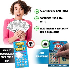 Pregnancy Announcement Scratch Off - 6 Pregnancy Scratch Offs Included - Comes with Pregnancy Stickers