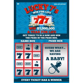 Pregnancy Announcement Scratch Off - 6 Pregnancy Scratch Offs Included - Comes with Pregnancy Stickers