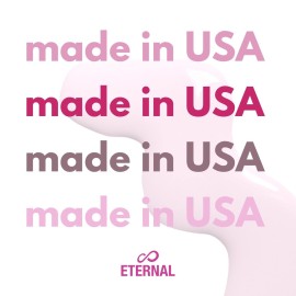 Eternal Glitter Nail Polish Set for Women (PINKY PROMISE) - Light Pink Nail Polish Set for Girls | Quick Dry & Long Lasting Nail Polish Kit for Home DIY Mani Pedi | Made in USA, 13.5mL (Set of 4)