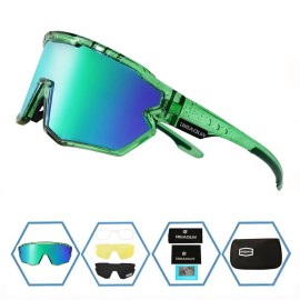 GIEADUN Sports Sunglasses Cycling Glasses Pink Polarized Glasses Baseball glasses with 3 lenses,Fishing,Ski Running Golf GIEADUN Sports Sunglasses Cycling Glasses Pink Polarized Glasses Baseball glasses with 3 lenses,Fishing,Ski Running Golf