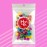 Hair Claw Clips Mini Hair Bangs 50 Piece Rainbow Beads Clip For Kids Girls Women Hanmei (Rainbow Opaque Mix)