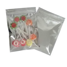 50 Pack Mylar Bags - 5.5x7.8 Inch Resealable Clear..