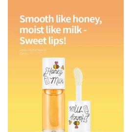A\'PIEU Honey & Milk Lip Oil I Korean Lip Oil, Long-Lasting Moisture, Nourishing Extracts, Smooth Finish, Lightweight