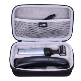 LTGEM EVA Hard Case for Philips Norelco Bodygroom Series 3500(BG5025/49) or Series 5000(BG5025/40) Showerproof Body Trimmer