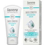 lavera Basis Sensitive Moisturizing Cream, vegan, organic skin care, natural and innovative cosmetics, 1.69 Fl Oz