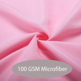 Belsden 3 Pack Microfiber Durable Crib Sheets Fitted, Silky Soft Smooth Breathable Baby Sheets Set for Girls, 28\'\'x52 Fits Standard Crib and Toddler Mattresses, Light Purple + Pink + White Colors