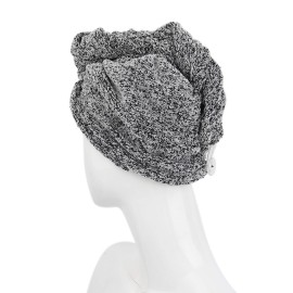 Everplush Quick Dry Super Absorbent Hair Turban Towel (Grey) Everplush Quick Dry Super Absorbent Hair Turban Towel (Grey)