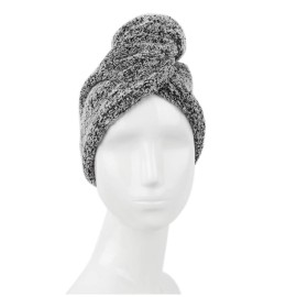 Everplush Quick Dry Super Absorbent Hair Turban Towel (Grey) Everplush Quick Dry Super Absorbent Hair Turban Towel (Grey)
