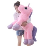 sofipal Giant Unicorn Stuffed Animal Toys,Large Pink Unicorns Plush Pillow Cushion for Birthday,Valentines,Bedroom 43
