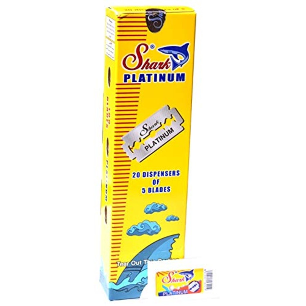 Lord 100 Shark Platinum Double Edge Razor Blades Lord 100 Shark Platinum Double Edge Razor Blades