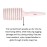 L\'ANGE HAIR Siena Wide Curved Vented Hair Brush | Detangle with Nylon Bristles Best for Tangles and Knots Ideal Men Women Brushes Airflow Blush