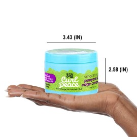 Just For Me Curl Peace Smoothing Ponytail & Edge Control - Finishes & Holds, Contains Flaxseed, Avocado Oil & Black Castor Oil, 5 oz Just For Me Curl Peace Smoothing Ponytail & Edge Control - Finishes & Holds, Contains Flaxseed, Avocado Oil & Black Castor Oil, 5 oz