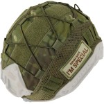 OneTigris Helmet Cover, Tactical Fast Cloth Cover for Ops-Core Fast PJ Helmet in Size M/L, OneTigris PJ Airsoft Helmet in Size M/L(Without Helmet)