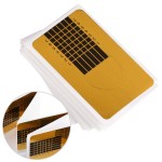 50Pcs/Set Nail Art Form, Extension Nail Art Form For Nail Stickers & Decals Design, Exact Length