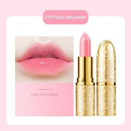 songfir 3 kinds of fruit flavor lasting waterproof temperature color Lip makeup moisturizing cream lipstick red lipstick jelly lipstick songfir 3 kinds of fruit flavor lasting waterproof temperature color Lip makeup moisturizing cream lipstick red lipstick jelly lipstick