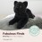 Bearington Collection Lil\' Jinx Black Cat Plush Toy, 8-Inch Realistic Stuffed Animal for Kids
