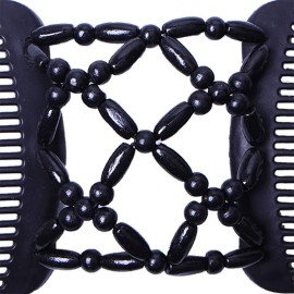 Lovef Retro Wood Double Side Combs Magic Hair Combs Hair Styling Accessories for Women Girls (Retro Smooth)