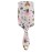 Ballerina Girl Hair Brush, Pink Anti-static Massage Hair Comb Air Cushion Hair Brush with Soft Bristles