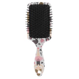 Ballerina Girl Hair Brush, Pink Anti-static Massage Hair Comb Air Cushion Hair Brush with Soft Bristles Ballerina Girl Hair Brush, Pink Anti-static Massage Hair Comb Air Cushion Hair Brush with Soft Bristles