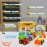 Construction Toy Truck Set for Toddlers Ages 1-4 - Push & Pull Friction Trucks, Matching Book - BPA Free Cars for Boys & Girls
