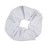 Large Solid Scrunchie - Set of 6-Black White Red