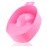 DNHCLL Nail Art Tips Dead-skin Soak Bowl Cleaning Software Care Bowl Manicure Hand Cutin Bubble Hand Bowl Manicure Tools (Pink)