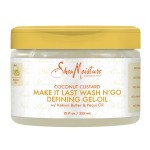 SheaMoisture Coconut Custard Make It Last Wash N Go Defining Gel Oil Unisex Gel 12 Ounce (Pack of 1)