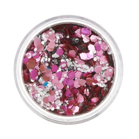 Mystic Bio Biodegradable Eco Chunky Glitter by Moon Glitter - 100% Cosmetic Bio Glitter for Face, Body, Nails, Hair and Lips - 3g - Blossom Mystic Bio Biodegradable Eco Chunky Glitter by Moon Glitter - 100% Cosmetic Bio Glitter for Face, Body, Nails, Hair and Lips - 3g - Blossom