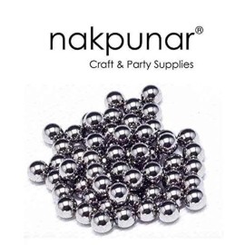 Nakpunar 18 pcs 15 ml Empty Glass Nail Polish Bottles with Brush, Cap and Mixing Aerator ball (18 Bottles)