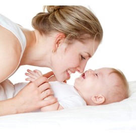 Pro Goleem Baby Soft Minky Dot Blanket with Silky Satin Backing Baby Gifts for Boys and Girls (White, 30 x 40)