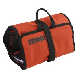 Climbing Quickdraw Hanging Storage Bag, Carabiner Hook Gear Equipment Parts Collections, Durable Foldable Bundled Roll Anti-scratch Bag, Small Tools Organizer Pouch, suit for Rock Climbing Ice Climb