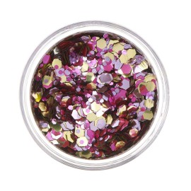 Mystic Bio Biodegradable Eco Chunky Glitter by Moon Glitter - 100% Cosmetic Bio Glitter for Face, Body, Nails, Hair and Lips - 3g - Celebration Mystic Bio Biodegradable Eco Chunky Glitter by Moon Glitter - 100% Cosmetic Bio Glitter for Face, Body, Nails, Hair and Lips - 3g - Celebration