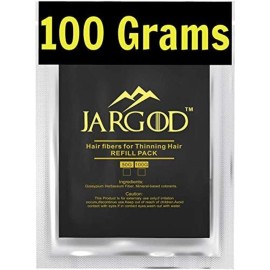100 Gram Hair Building Fibers - Refill Your Existing Fiber Bottle - Hair Filler Fibers - Hair Loss Concealer For Thinning Hair by JARGOD (Medium Brown) 100 Gram Hair Building Fibers - Refill Your Existing Fiber Bottle - Hair Filler Fibers - Hair Loss Concealer For Thinning Hair by JARGOD (Medium Brown)