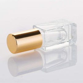 3ml Square Glass Roller Bottle For Essential Oils,Mini Glass Bottles With Stainless Steel Roller Balls,Gold Aluminum Caps Portable Roll-On Vial Aromatherapy Perfume Container-10 Pack 3ml Square Glass Roller Bottle For Essential Oils,Mini Glass Bottles With Stainless Steel Roller Balls,Gold Aluminum Caps Portable Roll-On Vial Aromatherapy Perfume Container-10 Pack
