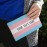Personalized Custom 1 Line Transgender Pride Flag Makeup Cosmetic Bag Organizer Pouch