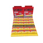 Lord Cool Double Edge Safety Razor Blades, 100 blades (20x5)
