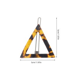 Lurrose 4 Pieces Tortoise Hair Clips Celluloid French Design Barrettes Acrylic Resin Hair Clips Geometric Hair Pins Triangular Circle Leopard Print Barrettes for Women Girls Lurrose 4 Pieces Tortoise Hair Clips Celluloid French Design Barrettes Acrylic Resin Hair Clips Geometric Hair Pins Triangular Circle Leopard Print Barrettes for Women Girls