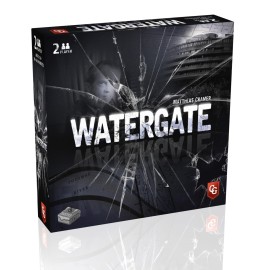 Capstone Games: Watergate, Strategy Board Game, History of Watergate Included, 2-Player Game of The Year 2019, Ages 12 and Up, 30-60 Minute Playtime, Cover Color May Vary